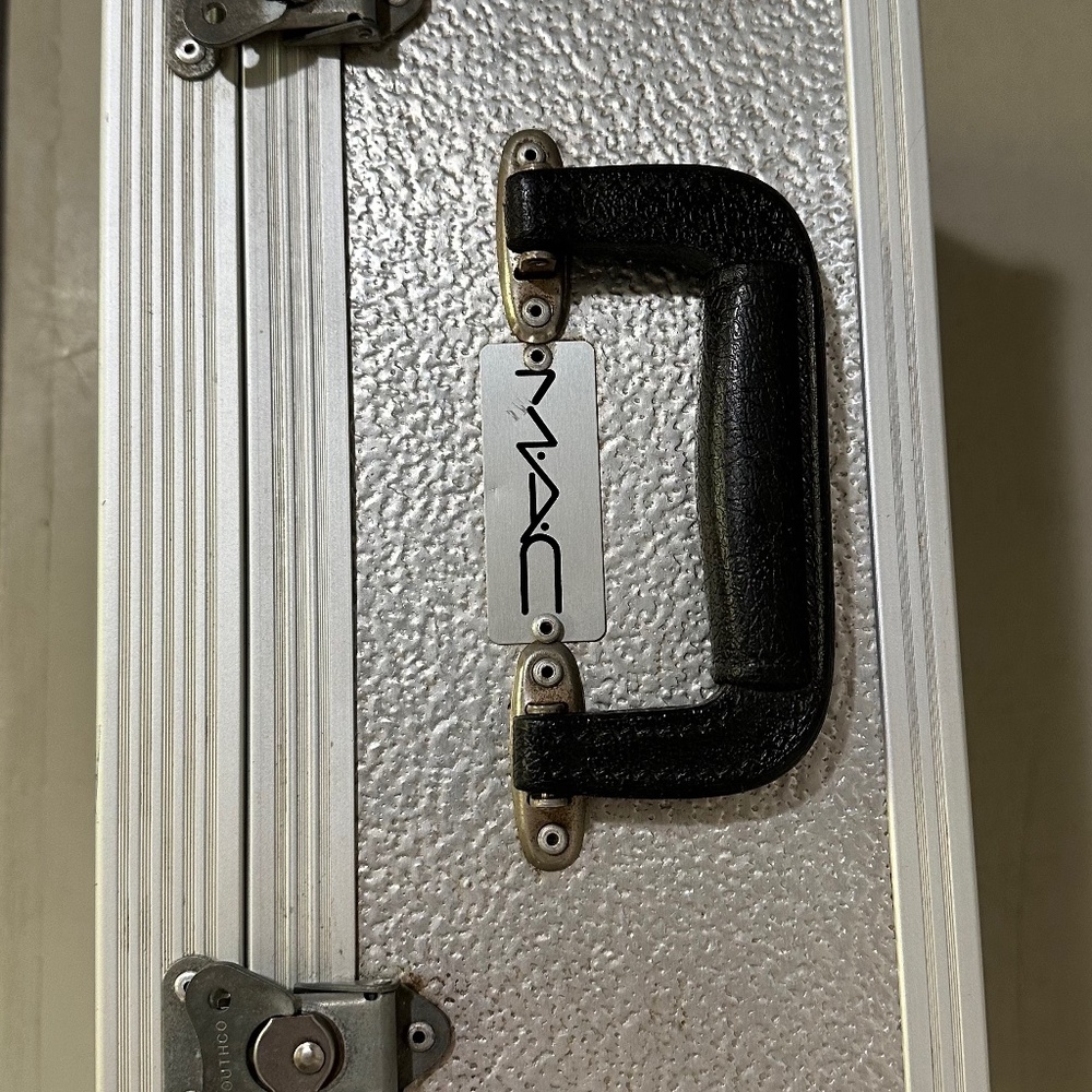 MAC Cosmetics Vintage Aluminum Makeup Kit Used